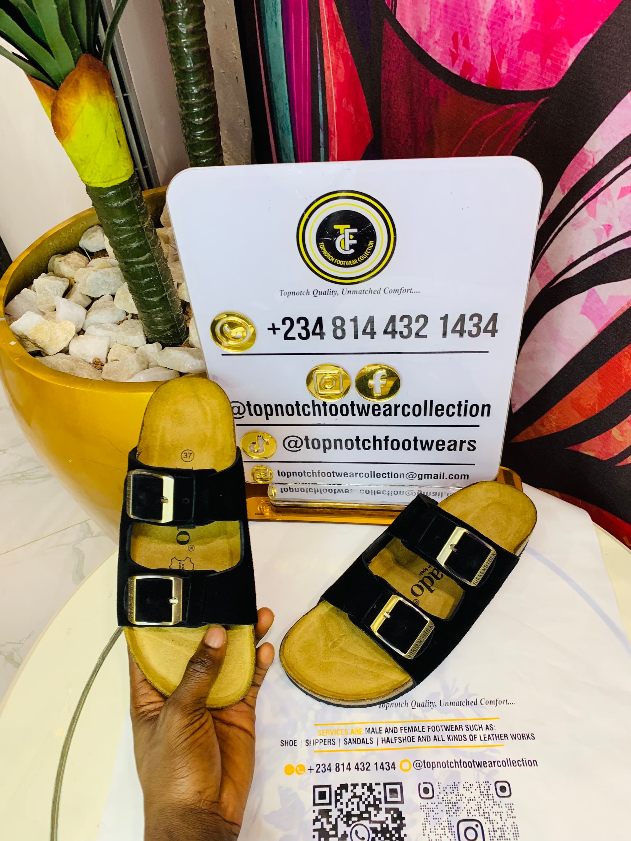 Unisex Birken stock slide